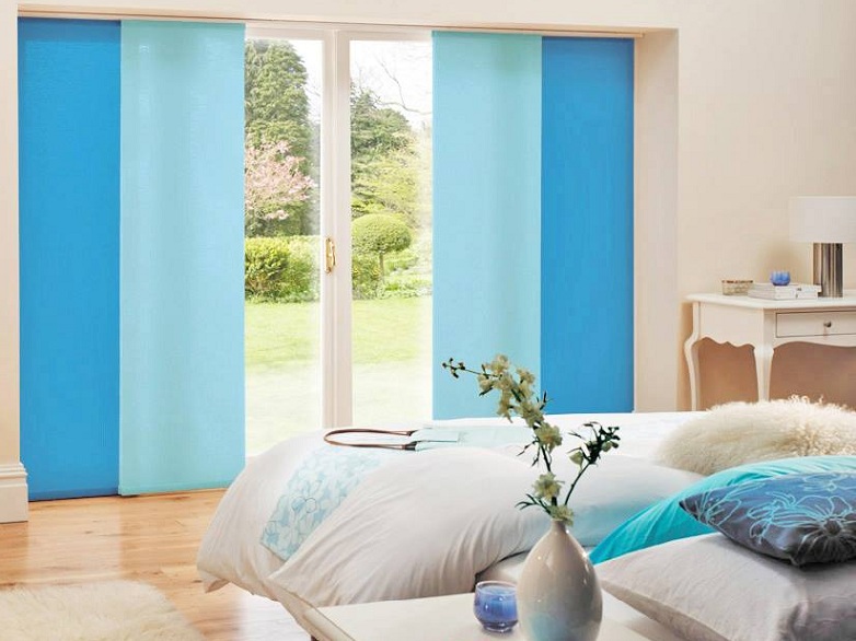 Vertical Screentex Flint Blinds