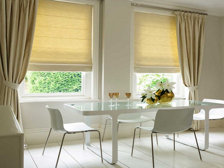 Vertical Screentex Flint Blinds