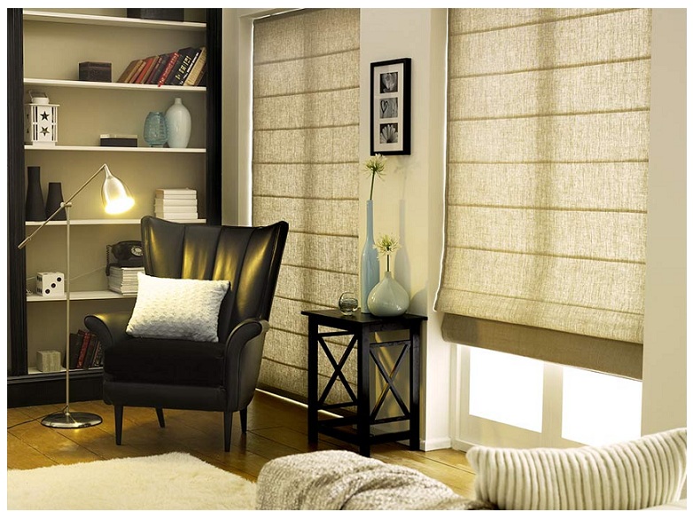 Vertical Screentex Flint Blinds