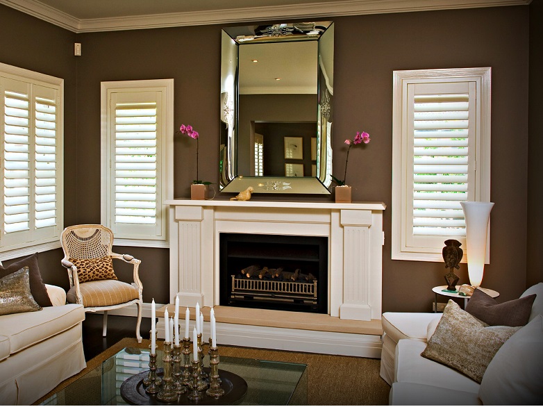 Vertical Screentex Flint Blinds