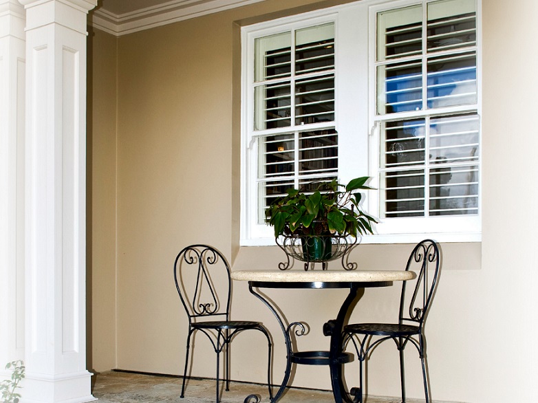 Vertical Screentex Flint Blinds