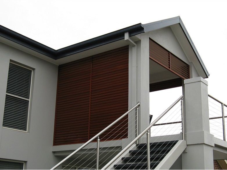Vertical Screentex Flint Blinds