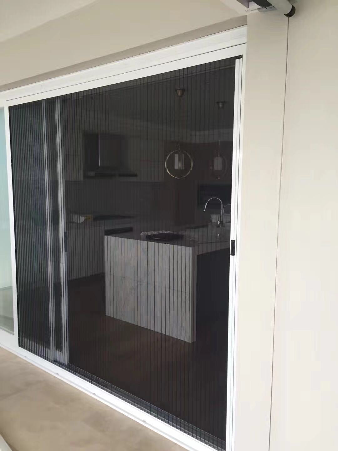 Vertical Screentex Flint Blinds